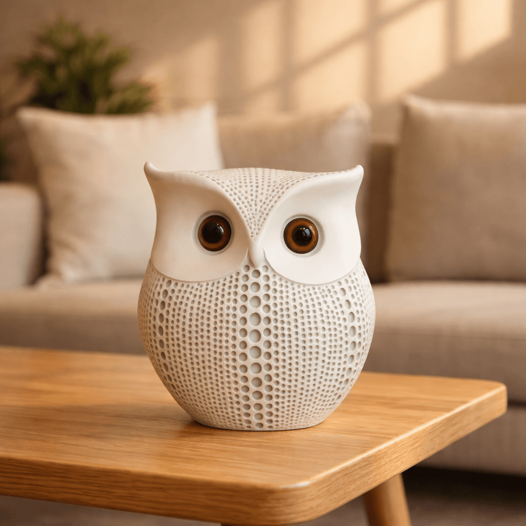 Minimalist Owl Decorative Showpiece